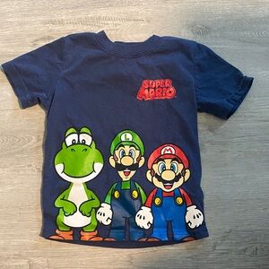 Super Mario Bros.Navy T-shirt size 3T